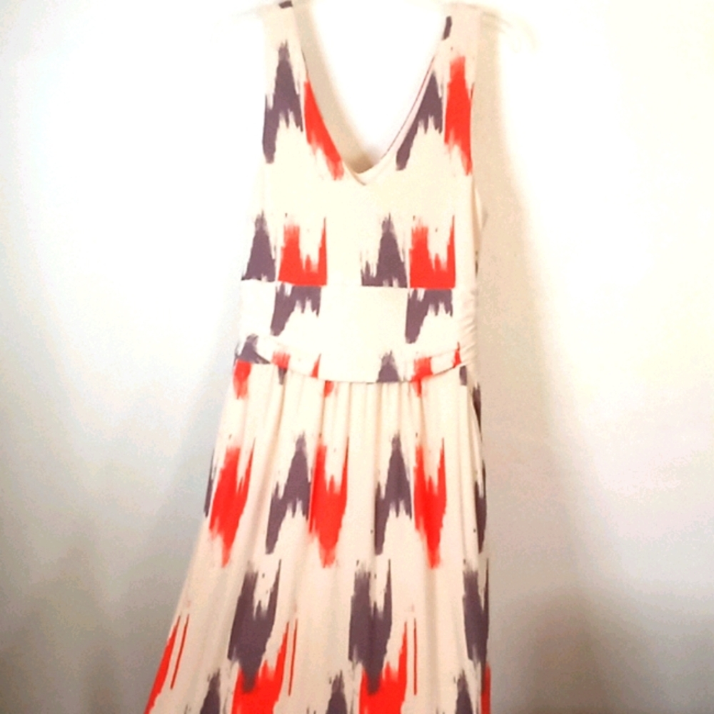 Maeve anthropologie multi colored maxi dress